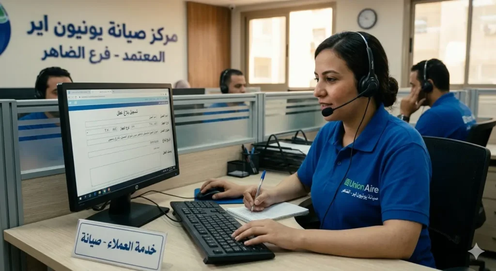 صيانة يونيون اير الضاهر
