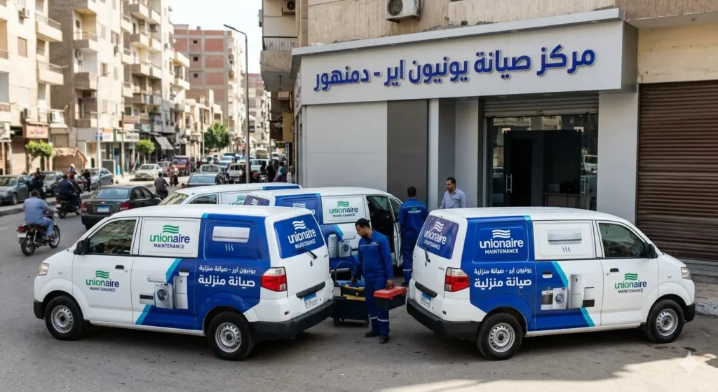 صورة توضيحية حول سيارات صيانة يونيون الخارجية
