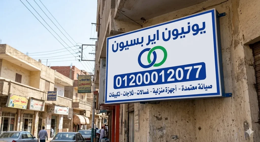 رقم صيانة يونيون اير في بسيون