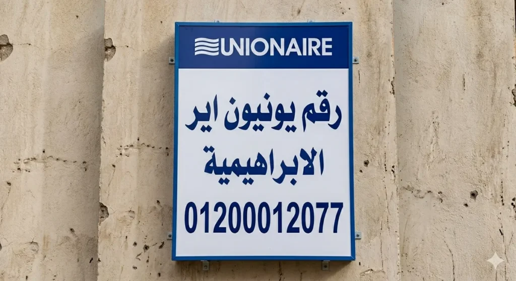 صورة توضح رقم يونيون اير منيا القمح
