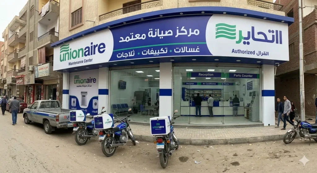 صورة توضح مركز صيانة اجهزة يونيون اير في كفر الزيات