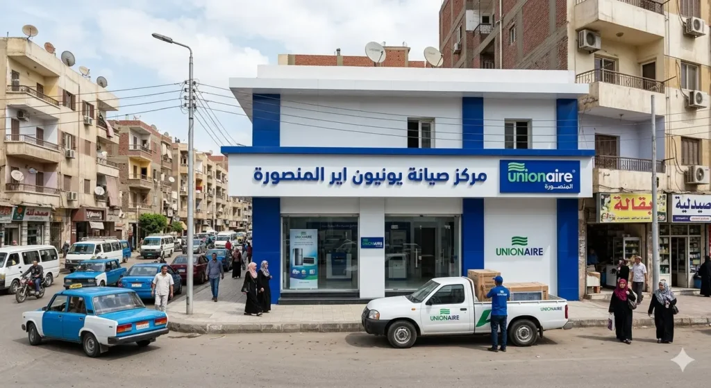 مركز صيانة يونيون اير المنصورة