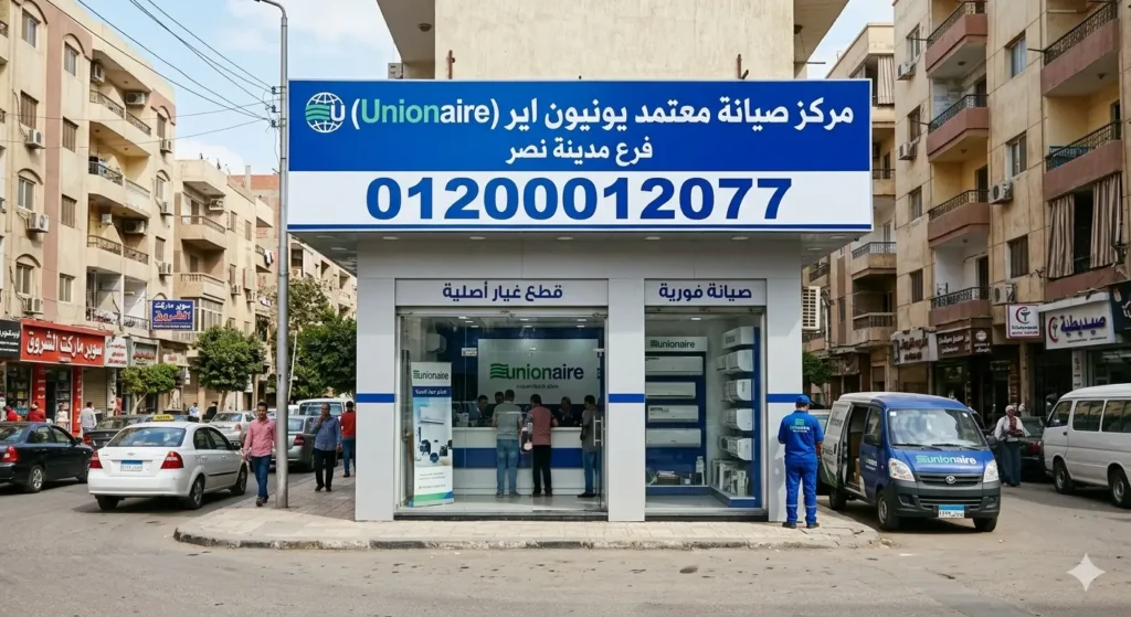 صروة توضح مركز صيانة يونيون اير بمدينة نصر