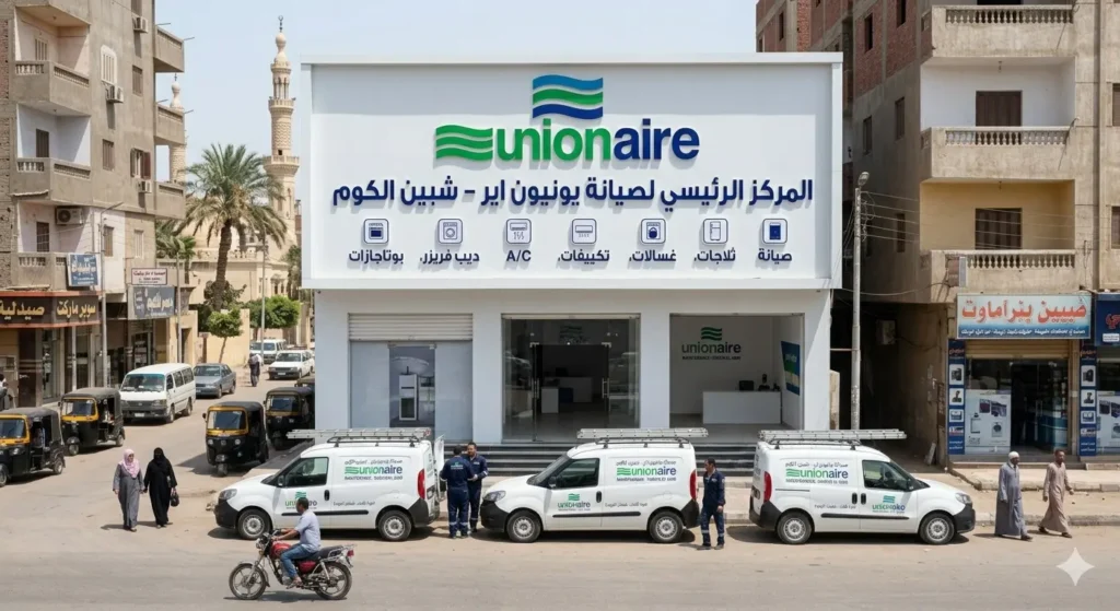 مركز صيانة يونيون اير شبين الكوم