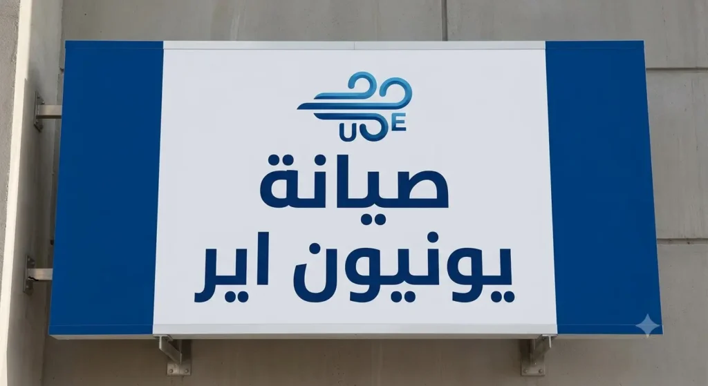 صورة توضح صيانة يونيون اير
